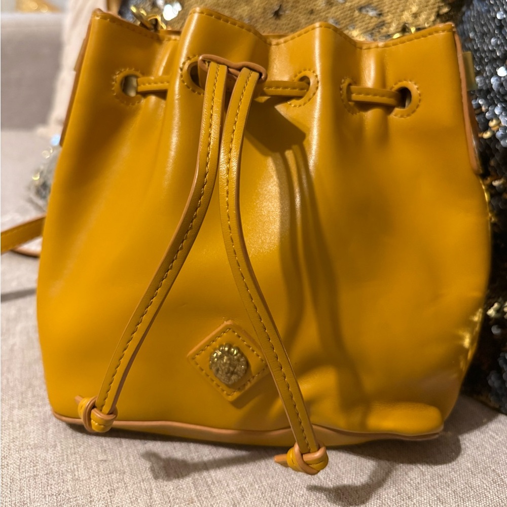 Anne Klein Bucket Style Crossbody Purse